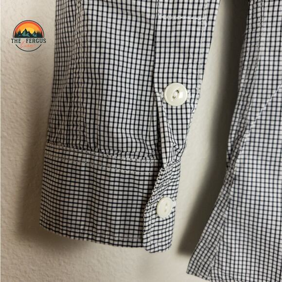 NWT Civilianaire Shirt Black Stripe Made In USA! Mens Size Slim Small - Picture 13 of 16